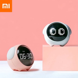Đồng hồ báo thức kỹ thuật số Xiaomi Pixel đa năng có đèn Led điều khiển bằng giọng nói cao cấp