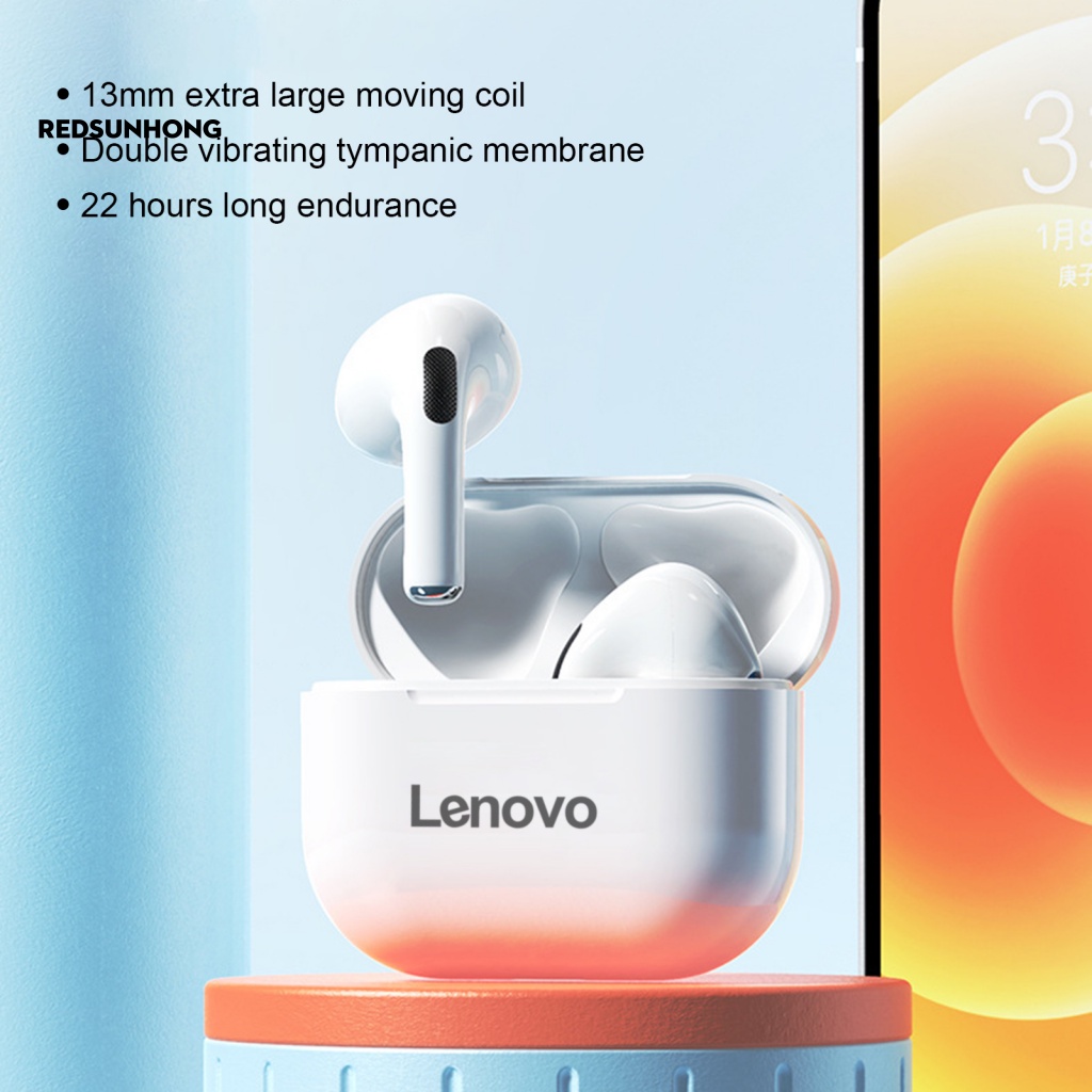 LENOVO Tai Nghe Thể Thao Không Dây RSH.z LP40 Bluetooth-compatible5.0 Hiệu Ứng Âm Thanh Vòm