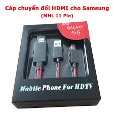 Cáp chuyển MHL Micro USB to HDMI Cable Mirror Mobile Device to HDTV