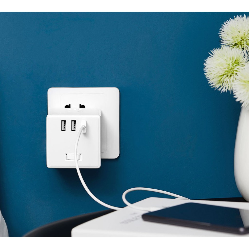 Ổ cắm đa năng XIAOMI Mijia Magic Cube Multifunctional Plug bản có dây và không dây