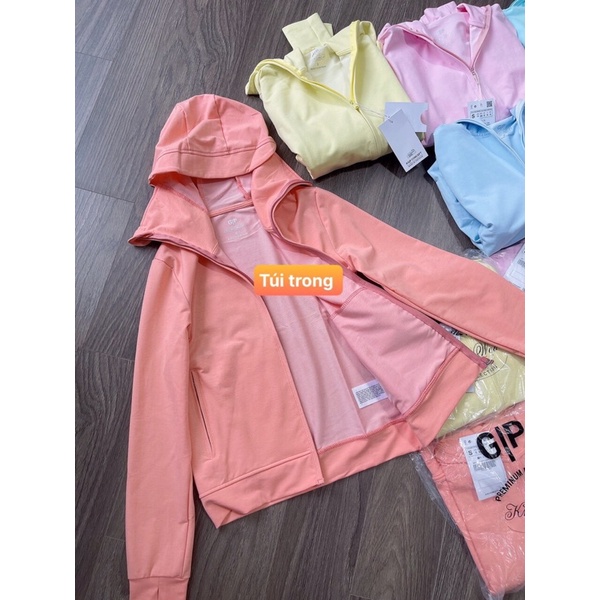 Áo khoác chống nắng thun 2 da GJP-hàng xuất xịn