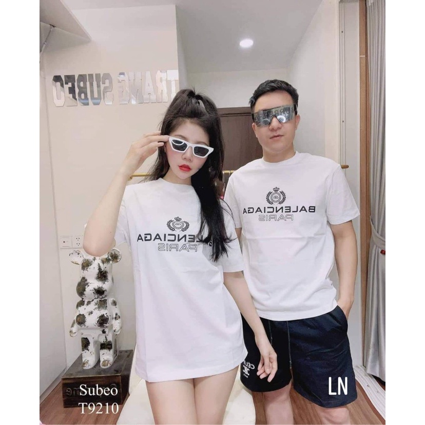 Áo Thun Nam Nữ  Tay Ngắn Cổ Tròn From Rộng  LN035H