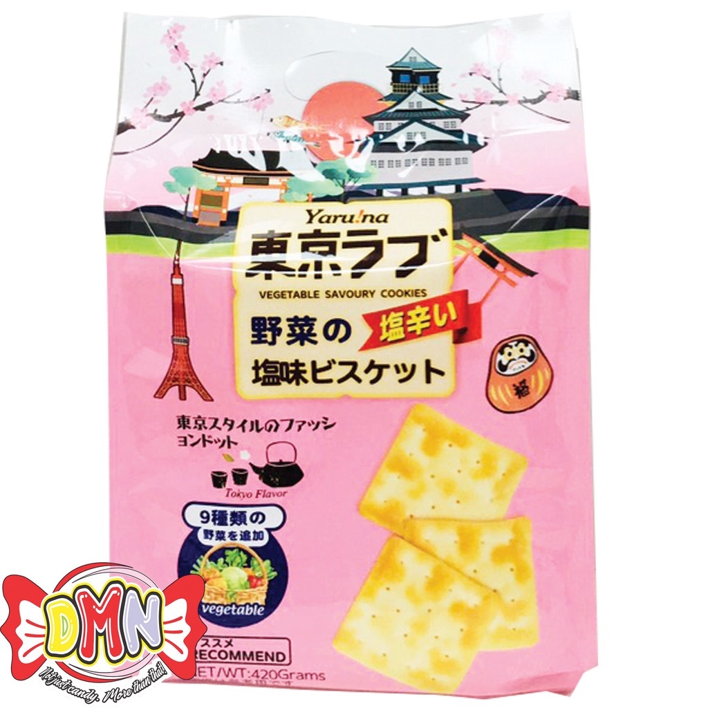 Bánh lạt ăn kiêng Nhật Yaru!na gói 420g