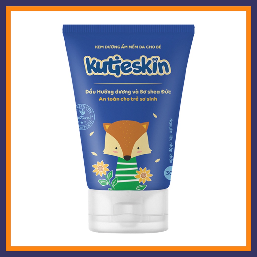 Kem bôi dưỡng ẩm mềm da Kutieskin 30gr là sản phẩm chuyên biệt dành riêng cho trẻ sơ sinh và trẻ nhỏ