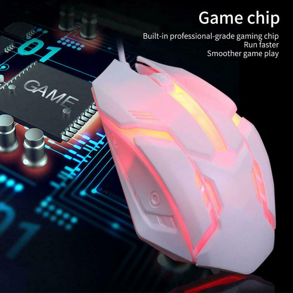 Chuột Quang Chơi Game Có Dây 7 Lỗ Cắm Usb Chuyên Nghiệp Cho Pc / Laptop