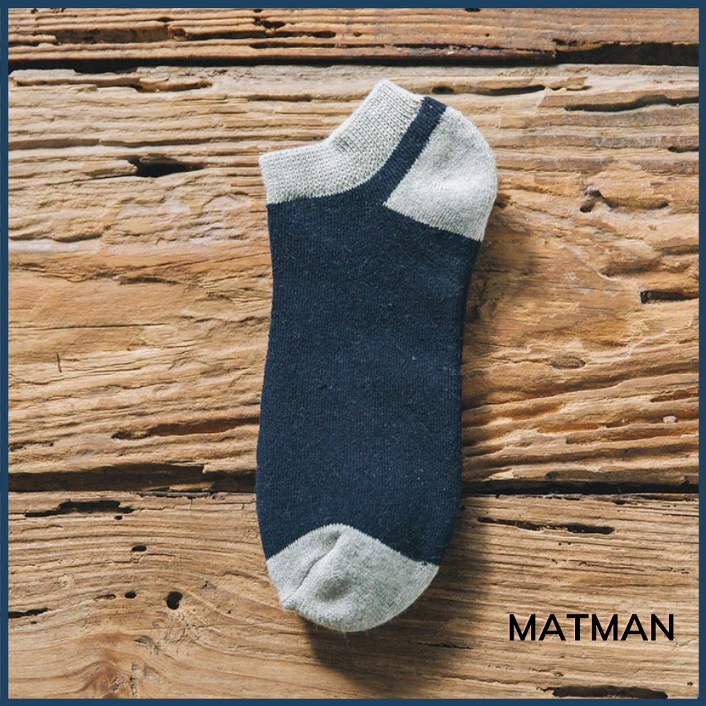 Tất nam công sở, tất nam cổ ngắn cotton Hàn Quốc thoáng khí