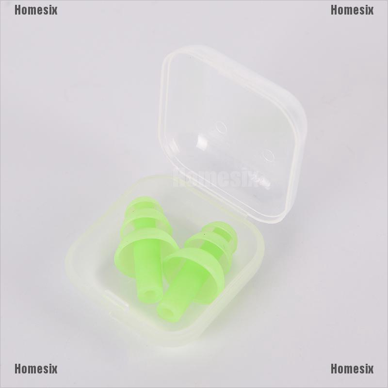 (Qhmsi) Nút Bịt Tai Bằng Silicone Chống Ồn Khi Ngủ