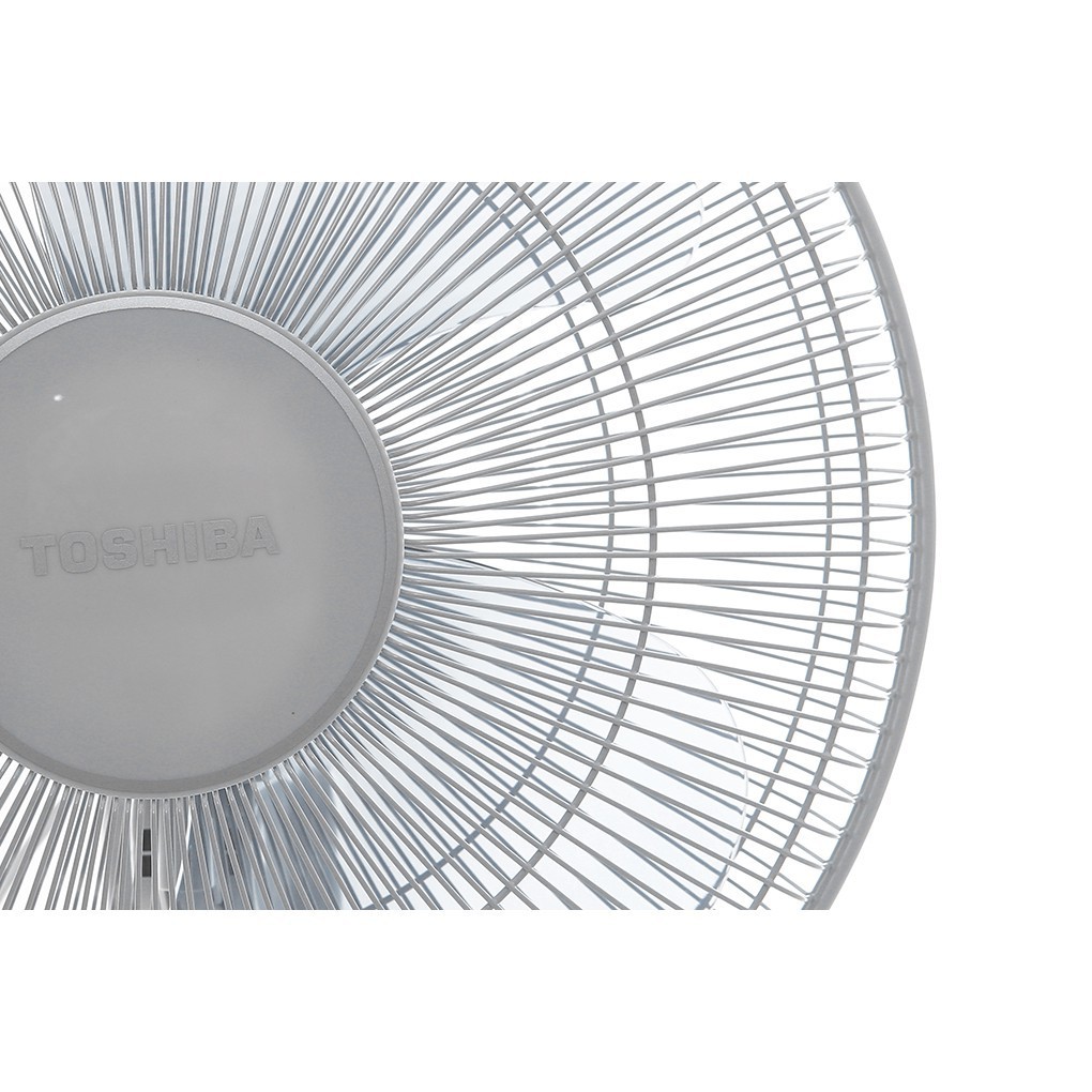 Quạt treo tường 3 cánh có remote điều khiển từ xa màu xám Toshiba F-WSA20VN 55W - Hàng chính hãng