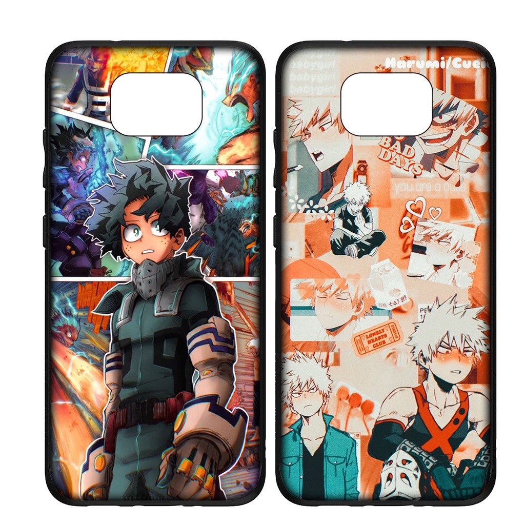 Samsung Ốp Điện Thoại Silicon Họa Tiết Hoạt Hình my hero Academy Cho Samsunggalaxy a12 a20 a30 a20s a30s a50s a50 cby113