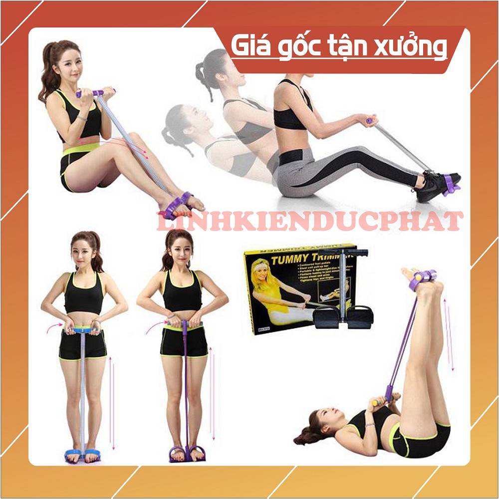 Dây kéo tập lưng bụng Tummy Trimer