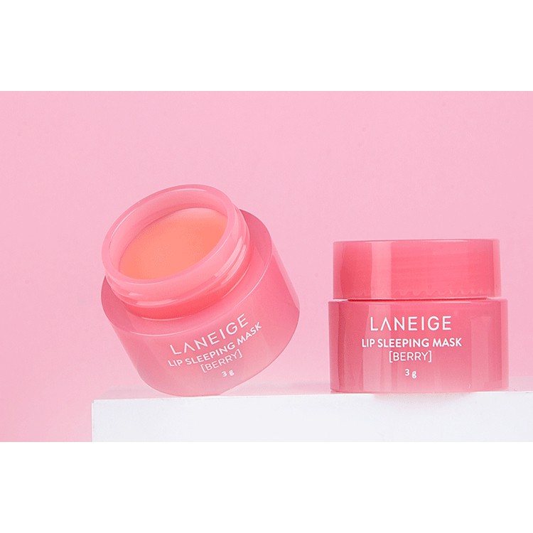 [RẺ VÔ ĐỊCH] Mặt nạ ngủ dưỡng môi hồng, thâm môi Laneige Lip Sleeping Mask Berry 3g | BigBuy360 - bigbuy360.vn
