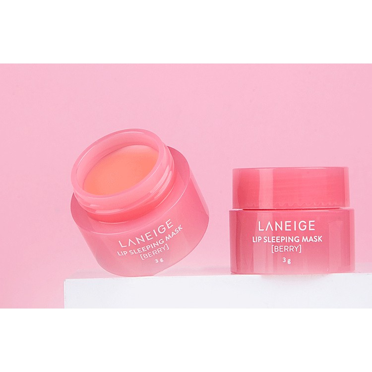 [RẺ VÔ ĐỊCH] Mặt nạ ngủ dưỡng môi hồng, thâm môi Laneige Lip Sleeping Mask Berry 3g | WebRaoVat - webraovat.net.vn