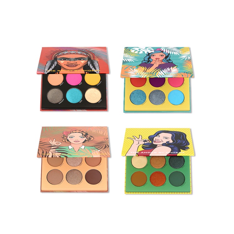 【New】 PHOERA Natural Make up Eye Shadow 9 Colors Palette Cosmetics Warm Beauty Makeup Tool Retro Eyeshadow Palette 【n】