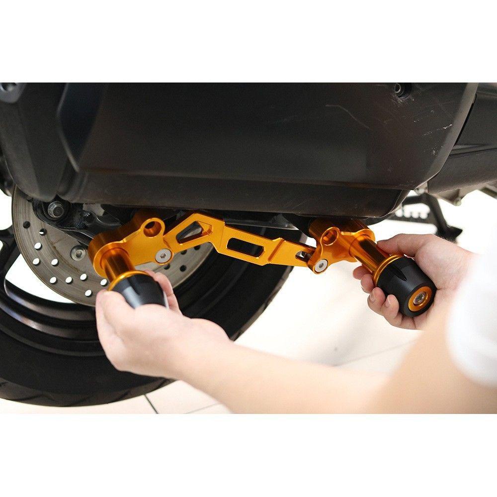 Thanh Trượt Giảm Thanh Chống Rơi Chuyên Dụng Cho Xe Mô Tô YAMAHA XMAX 125 250 300 400 2017-2019