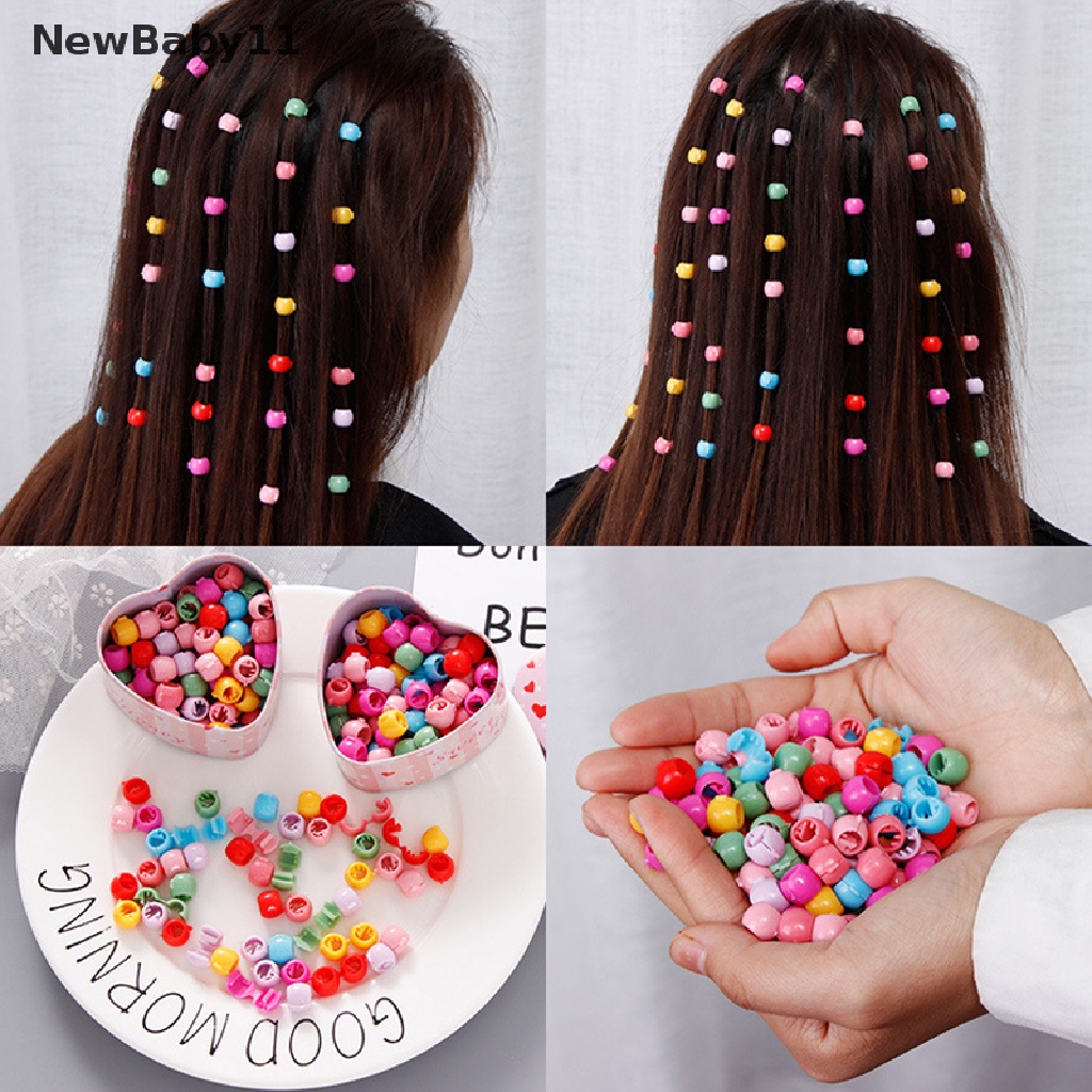 Kẹp Tóc Mini Bằng Nhựa Màu Kẹo Dễ Thương Cho Bé Gái