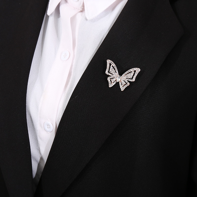 Huy Hiệu Cài Áo Hình Động Vật Đính Đá Dễ Thương