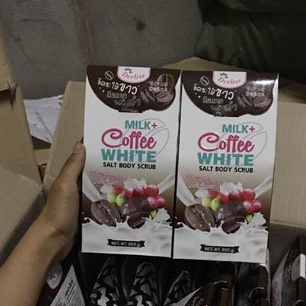 Muối Tắm Derlise Milk + Coffee White