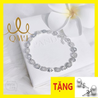 Lắc tay nữ đẹp 💖FREESHIP Giảm 20K Khi Nhập [DAYC20KM]- Lắc tay kim tiền bạc 925 cao cấp, bạc chuẩn 100%