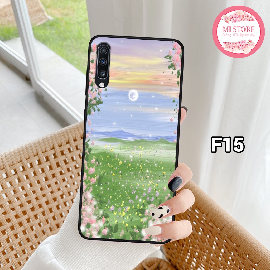 Ốp điện thoại SAMSUNG A30S/ A50/ A50S/ A7 2018/ A9 2018 - Ốp lưng Samsung in hình cánh đồng hoa nhẹ nhàng