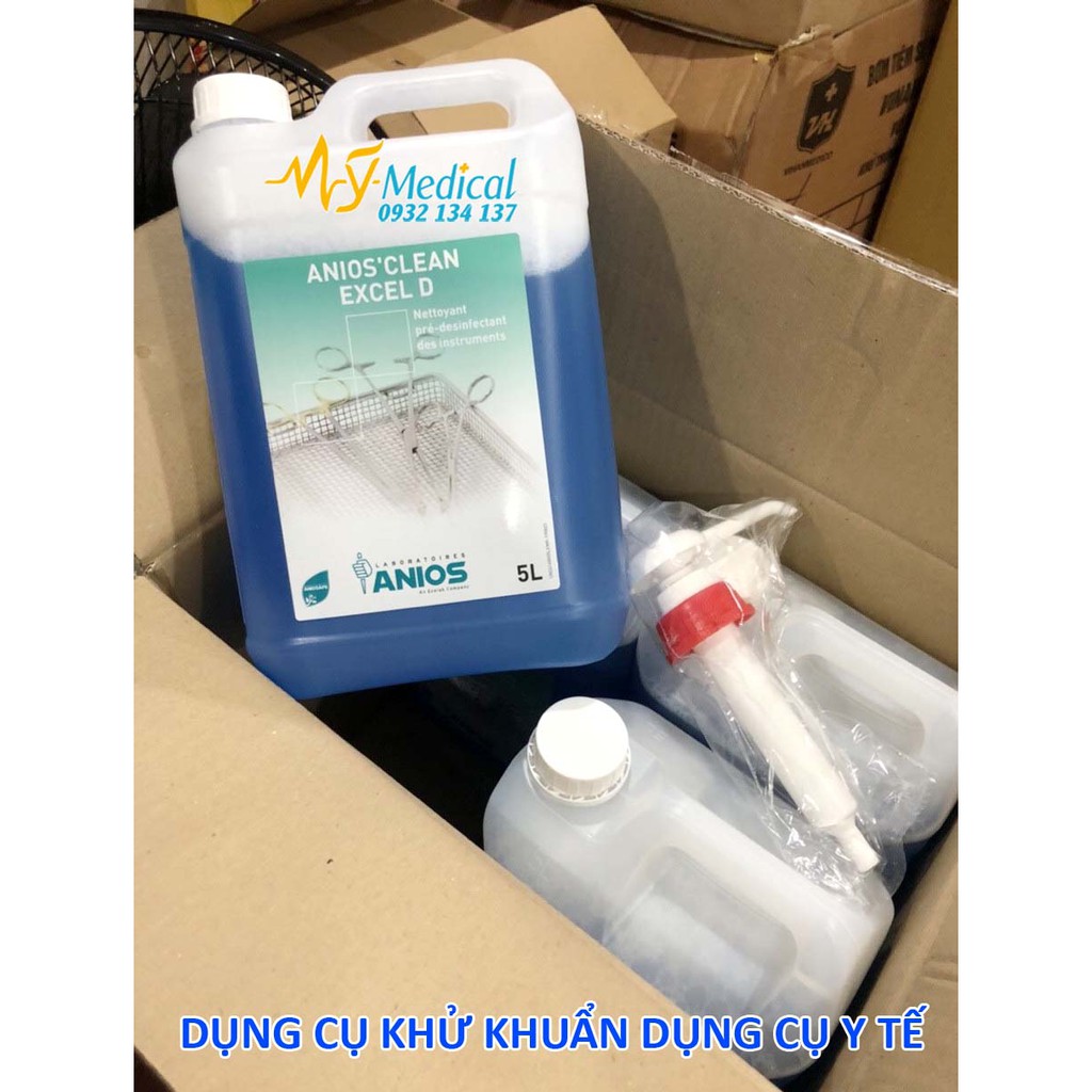 Mua Dung dịch ngâm dụng cụ y tế khử khuẩn Anios Clean Excel D - Can 5 ...