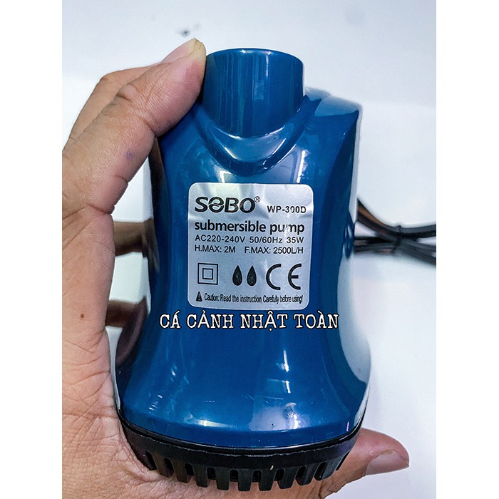 MÁY BƠM HÚT ĐÁY CẶN BỂ CÁ SOBO 100D/200D/300D