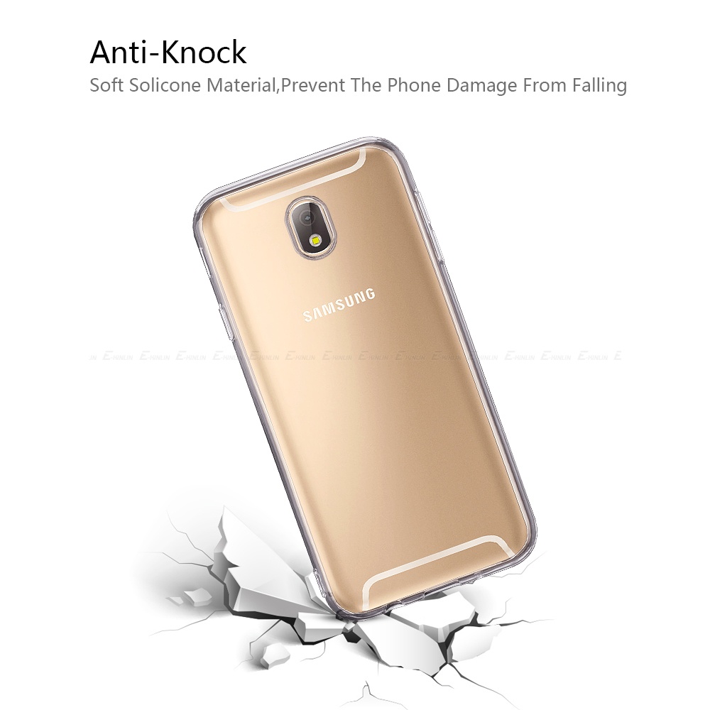 Ốp Điện Thoại Silicon TPU Mềm Trong Suốt Cho Samsung Galaxy A3 A5 A6 A7 A8 A9 J8 J7 J6 J5 J4 J3 J2 Pro Plus 2018 2017 2016
