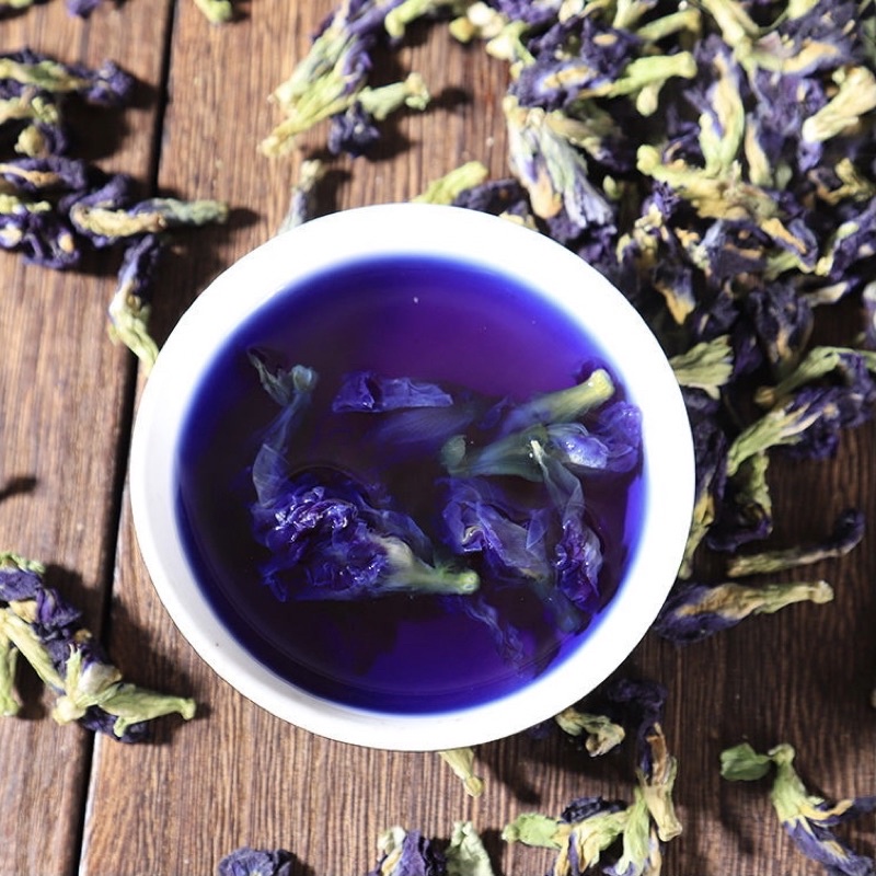 Hoa đậu biếc sấy lạnh Việt Nam - Trà hoa thảo mộc | Bột Natural