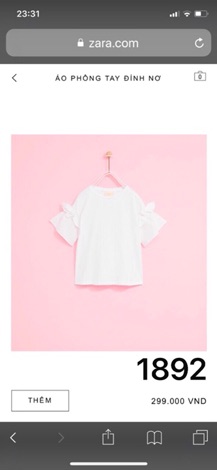 Áo zara kids