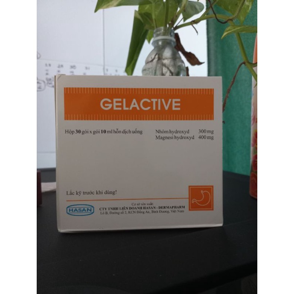 Gelactive viêm loét dạ dày -tá tràng