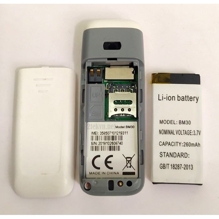 Điện thoại Siêu nhỏ Bm30 Mini Đẹp Độc Lạ (1110i) | BigBuy360 - bigbuy360.vn