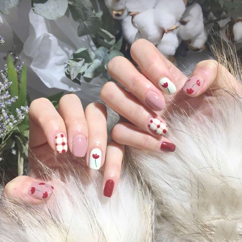 Sticker dán móng không thấm nước thời trang