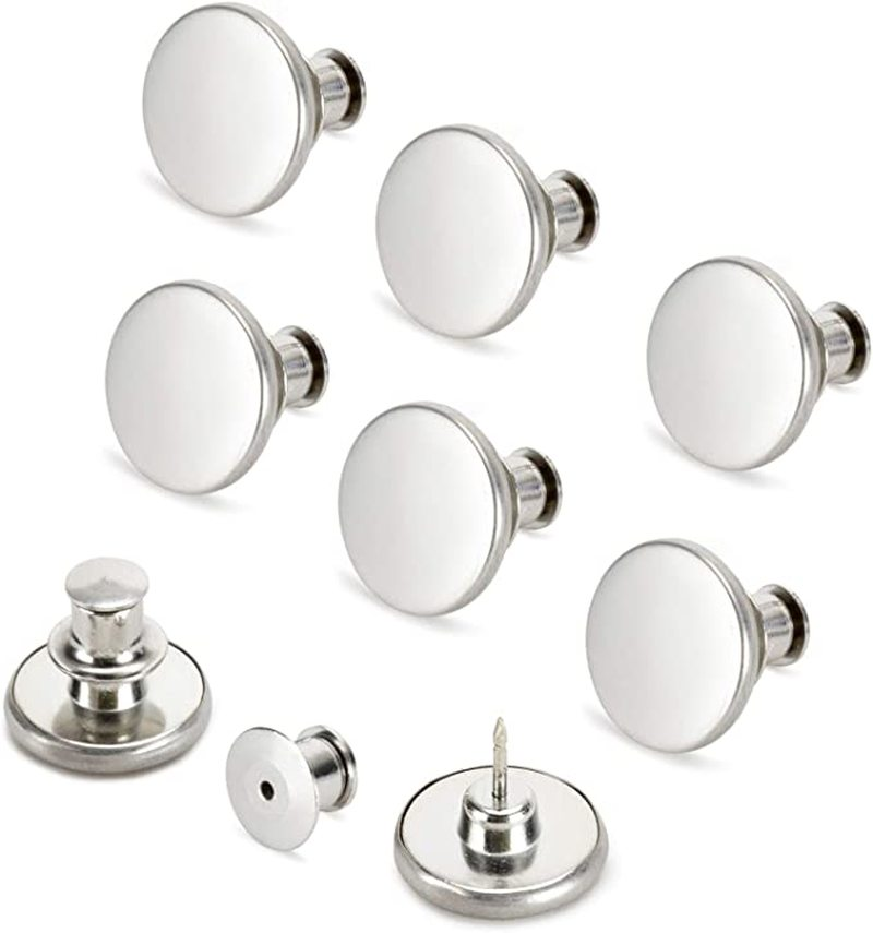 4 Nút cài quần jean 17mm không cần may