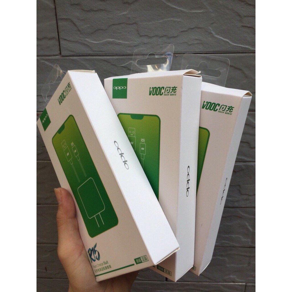 Bộ sạc nhanh VOOC OPPO R15 nhiều loại