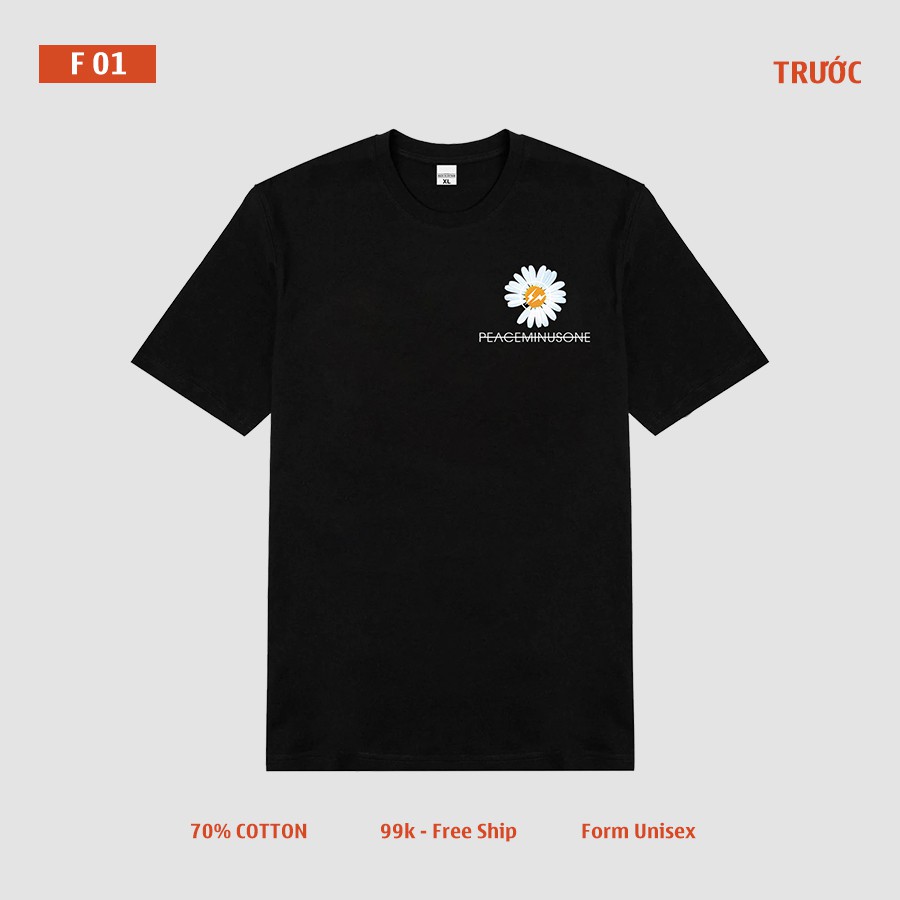 Áo Thun Hoa Cúc - Form Basic  ( Tikbook Store )