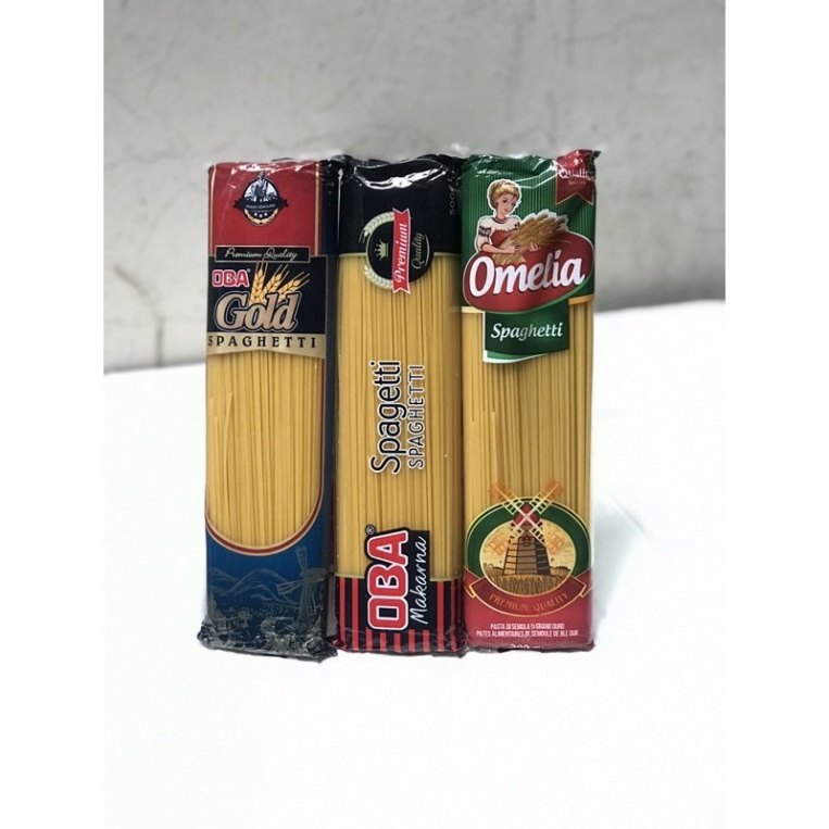 Mỳ ý spaghetti Oba 500g nhập khẩu Thổ Nhĩ Kỳ sale sạch kho