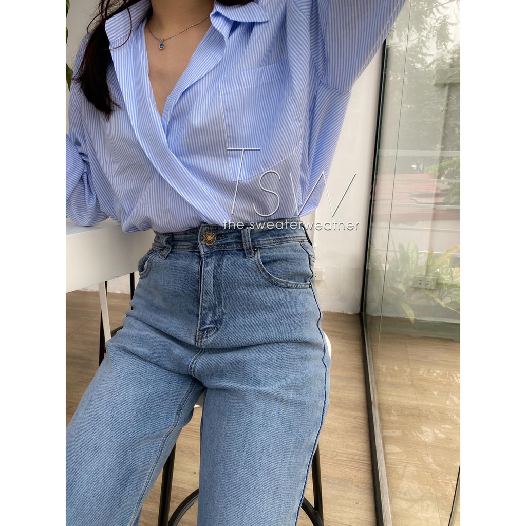 Quần jeans suông 901 (ảnh thật) | BigBuy360 - bigbuy360.vn