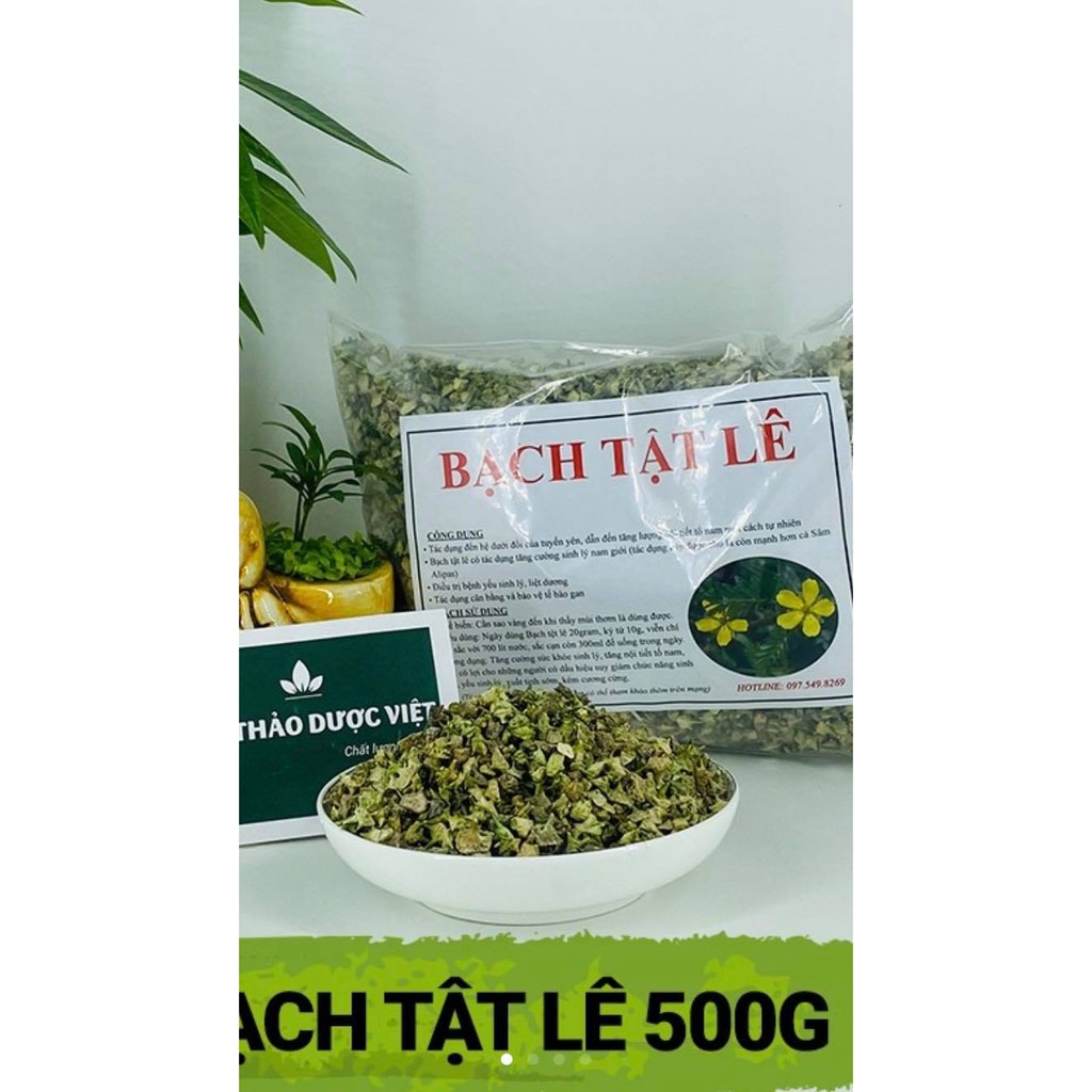 [Mã GROSALE2703 giảm 8% đơn 250K] 1KG BẠCH TẬT LÊ-BỔ THẬN TRÁNG DƯƠNG