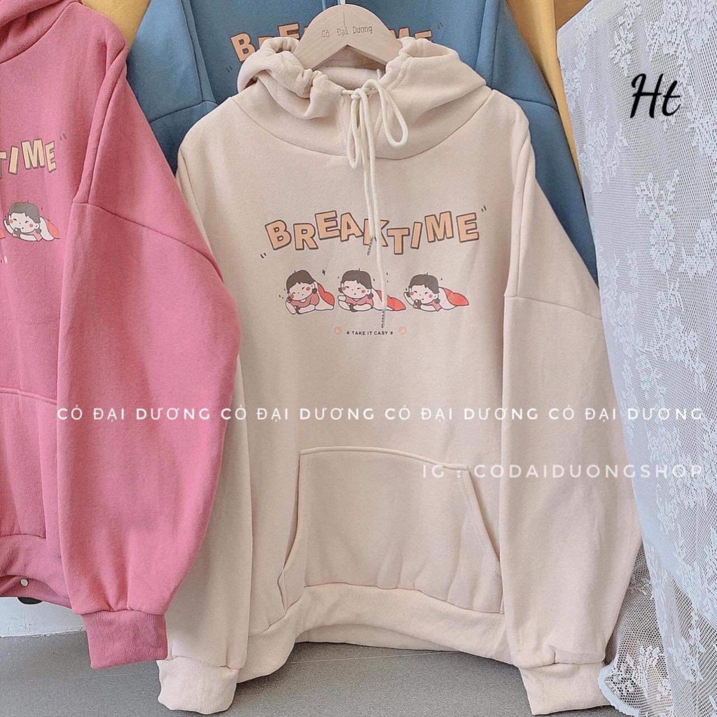 Áo hoodie 3D Break Time HTH1220