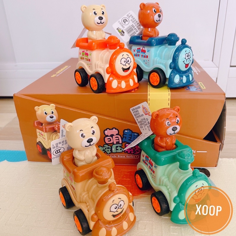 SALE !!! ĐỒ CHƠI XOOP ! GẤU VÀ TÀU HOẢ ( SP002018 )  SHOP PHÚC YẾN