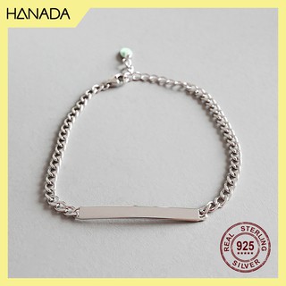 Lắc Tay Bạc Hanada Thanh Bạc 0273