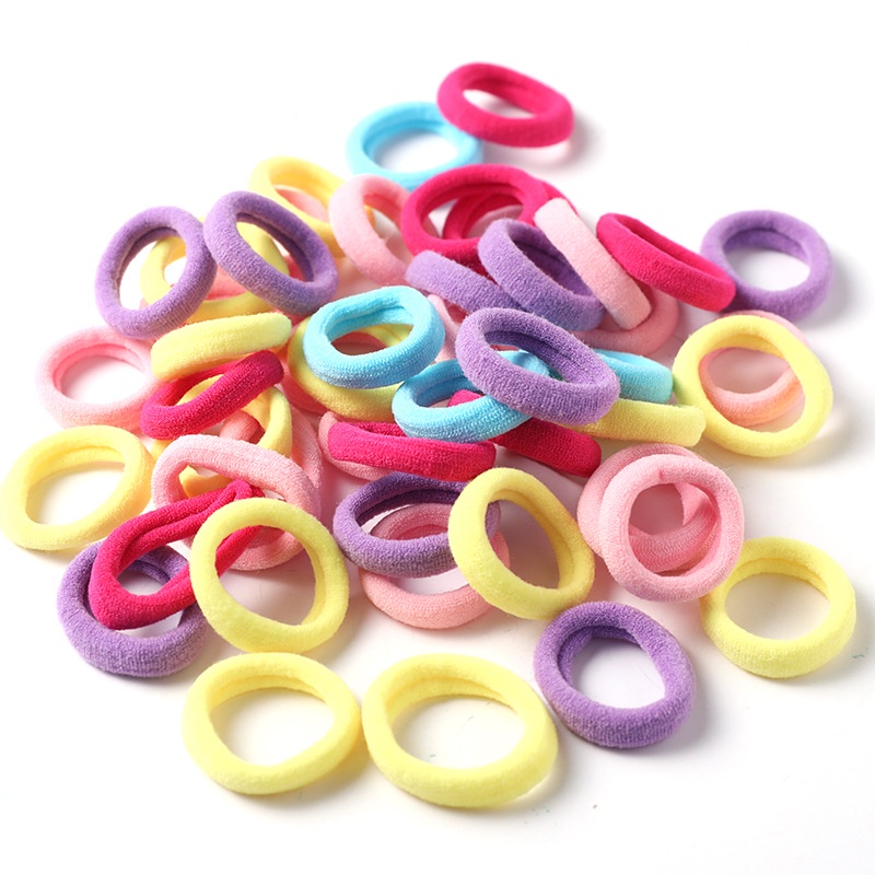 Set 10 cột tóc thun nữ Hàn Quốc chất lượng cao nhiều mẫu lựa chọn