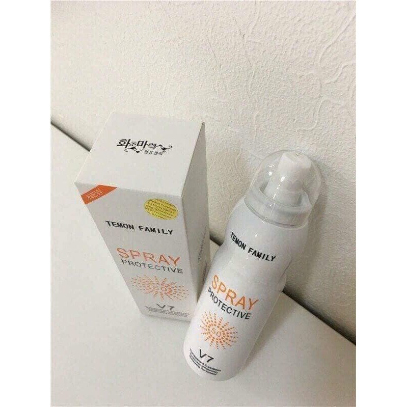 XỊT CHỐNG NẮNG V7 SUN SCREEN SPF50
