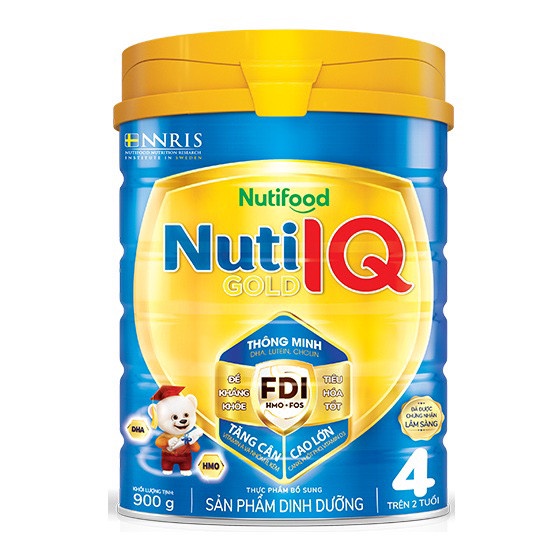 Sữa bột Nutifood IQ Gold FDI Số 1,2,3,4 Trọng Lượng từ 900g_1.5kg_Duchuymilk