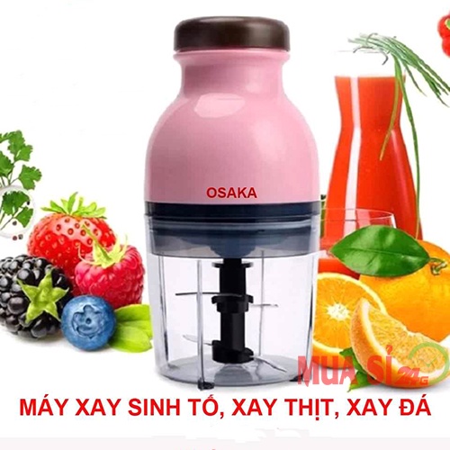 Máy xay sinh tố osaka 2 tầng lưỡi xay thịt xay đá siêu tiện dụng/máy xay đa năng tiện dụng
