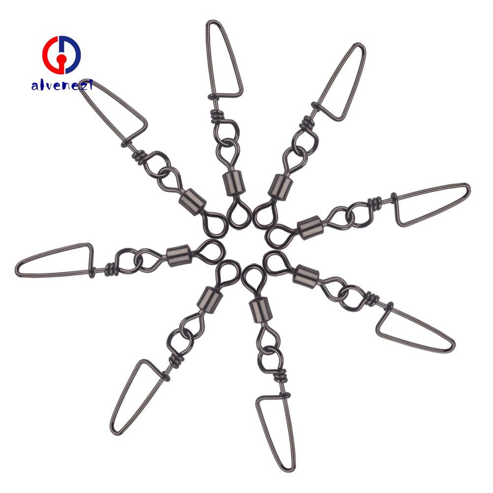 Set 30 Móc Khóa Câu Cá Hình Số 8 Chuyên Dụng Chất Lượng Cao