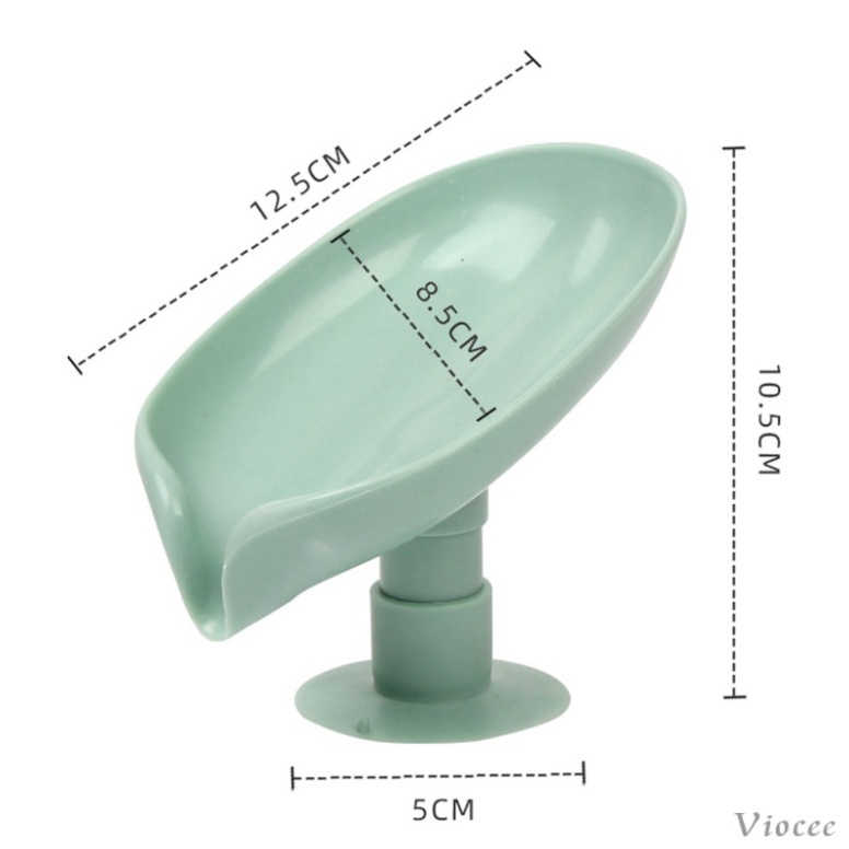 Giá Đỡ Xà Phòng Hình Chiếc Lá Bằng Nhựa Có Giác Hút Tiện Dụng Cho Bồn Rửa Chén- Kanta Store