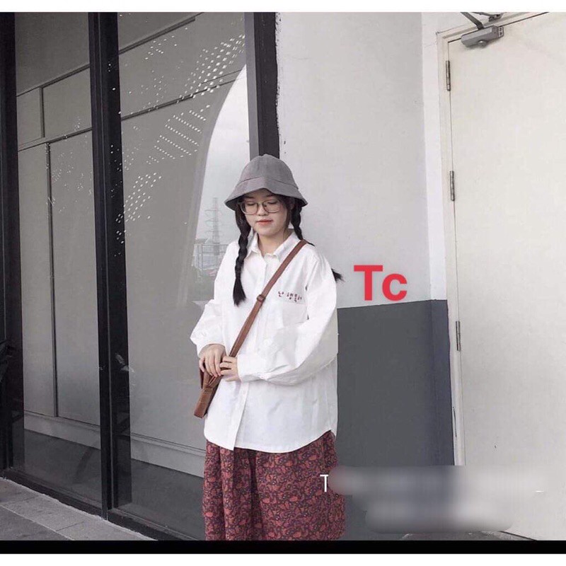 sơ mi chữ túi