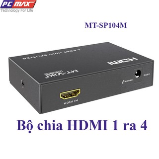Bộ chia HDMI 1 ra 4 ful HD cao cấp MT-Viki c MT-SP104M - Hàng chính hãng