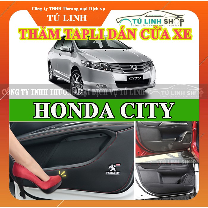 Bộ 4 Thảm Tapli dán cánh cửa chống trầy xước xe Honda CITY