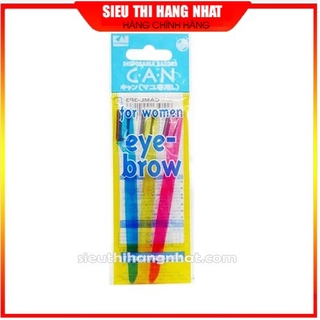 Set 3 dao cạo lông mày cán ngắn KAI